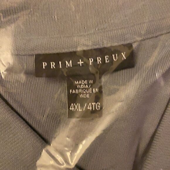 NWT Prim + Preux Smart Pocket Polo in Steel 4XL - Picture 6 of 6